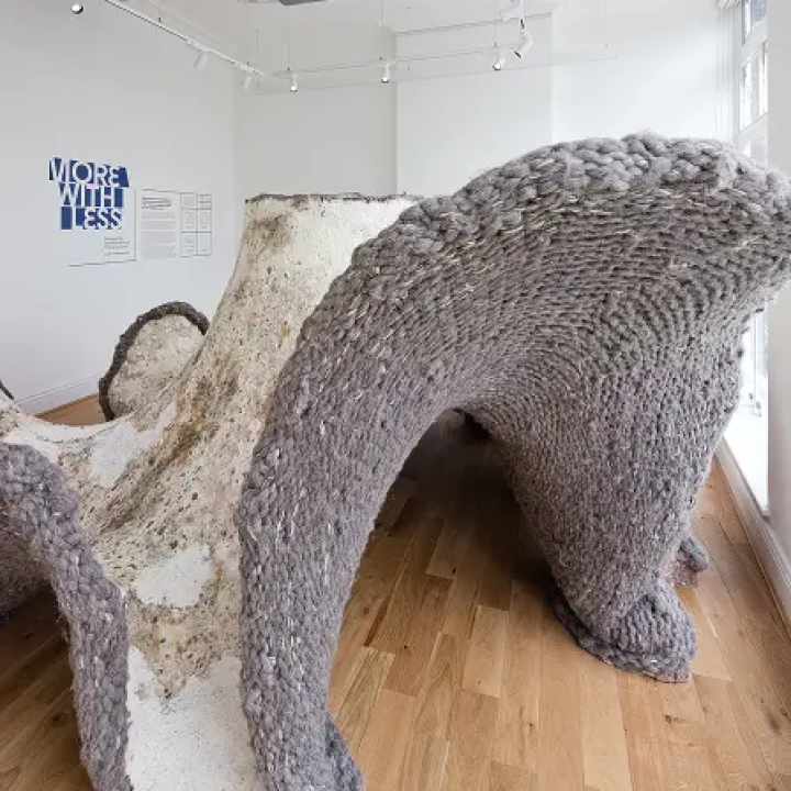 A close up image of the art feature