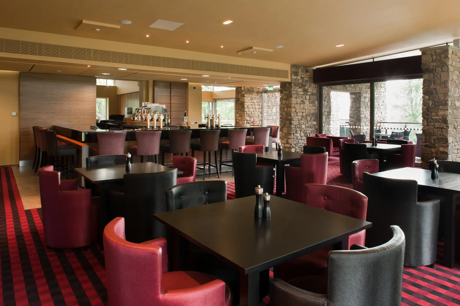 Inside the restaurant and bar at Close House