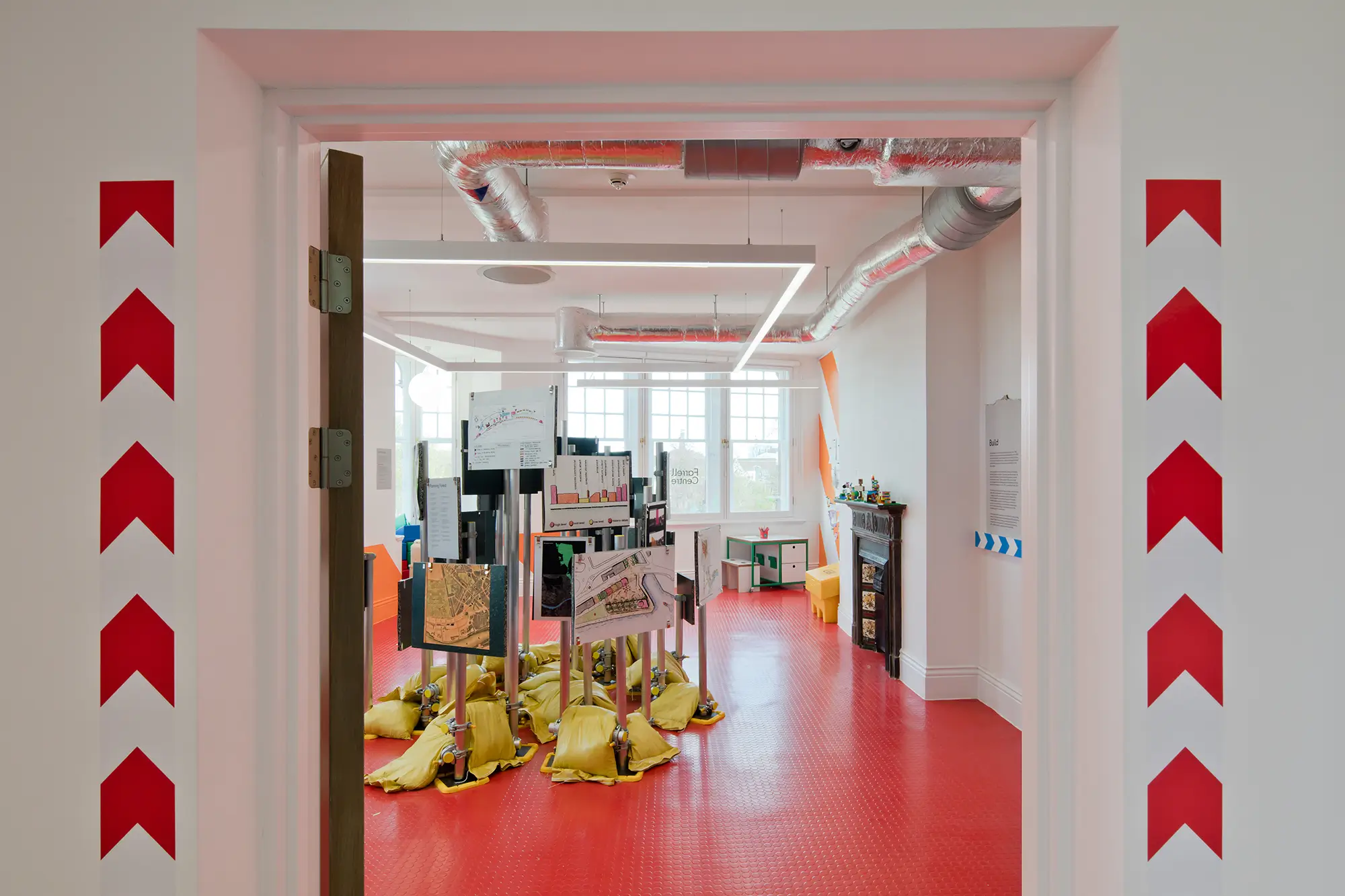 Inside the Farrell Centre - floor 1