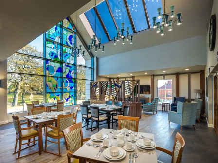 Inside Bede House Care Home