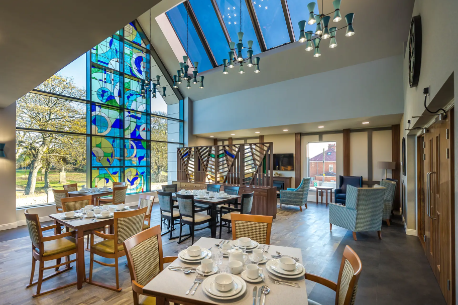 Inside Bede House Care Home