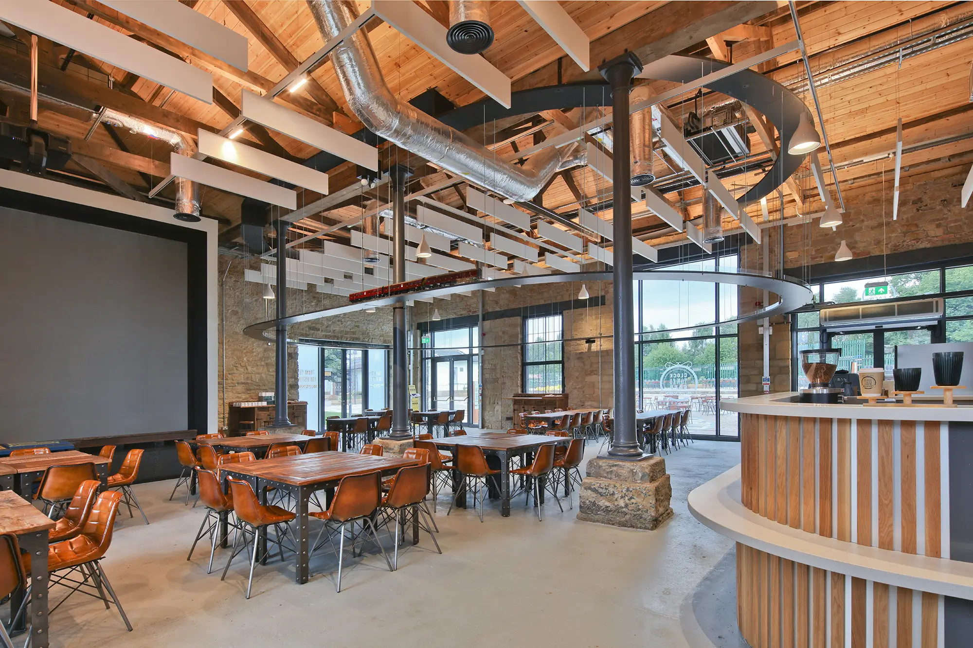Inside the Goods Shed at Hopetown Darlington