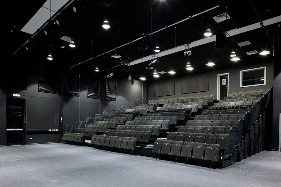 The inside of a theatre at Belle Vue Academy