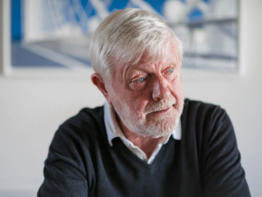 An image of a Montagu Court resident called Ian Davison