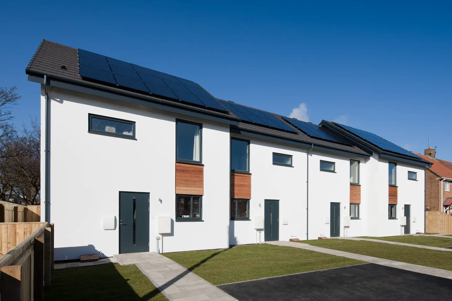 A different angle of Spacehus