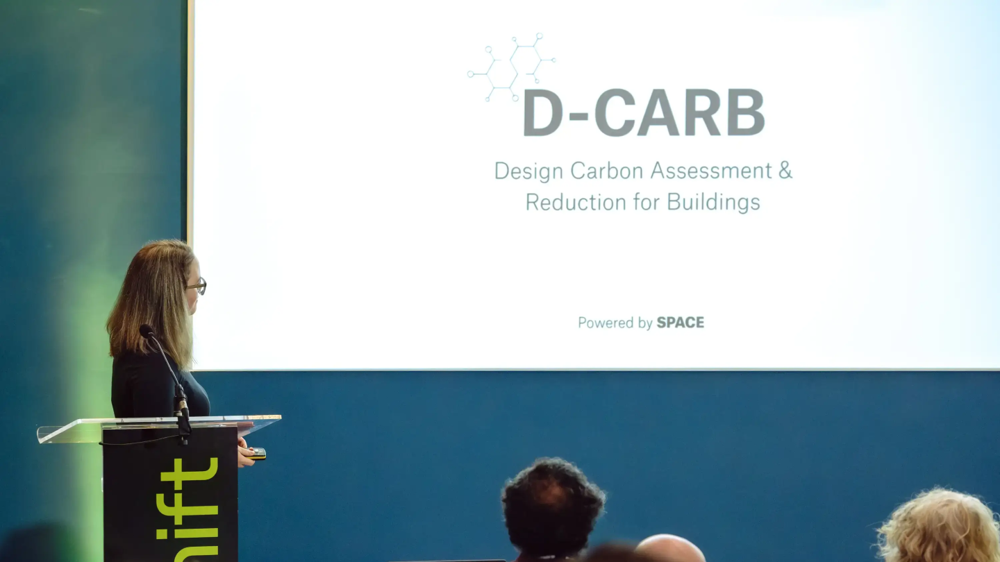 Catherine Sinclair launches D-CARB tool at the shift 2025 climate conference