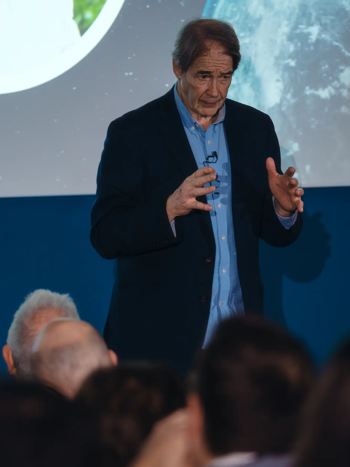 a presentation at _shift