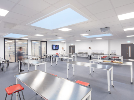 An image of Inside the Cadaveric Facility