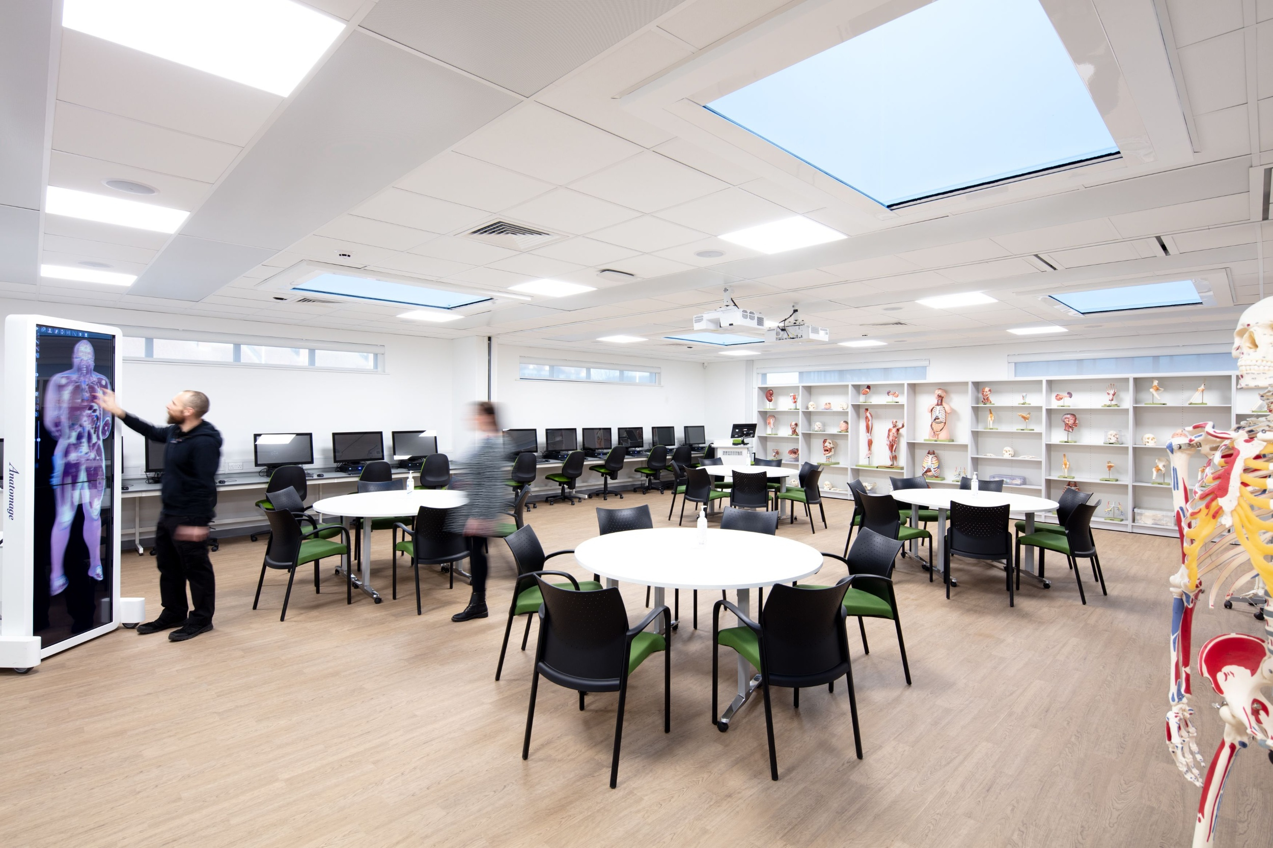 Open learning space at the Cadaveric Centre