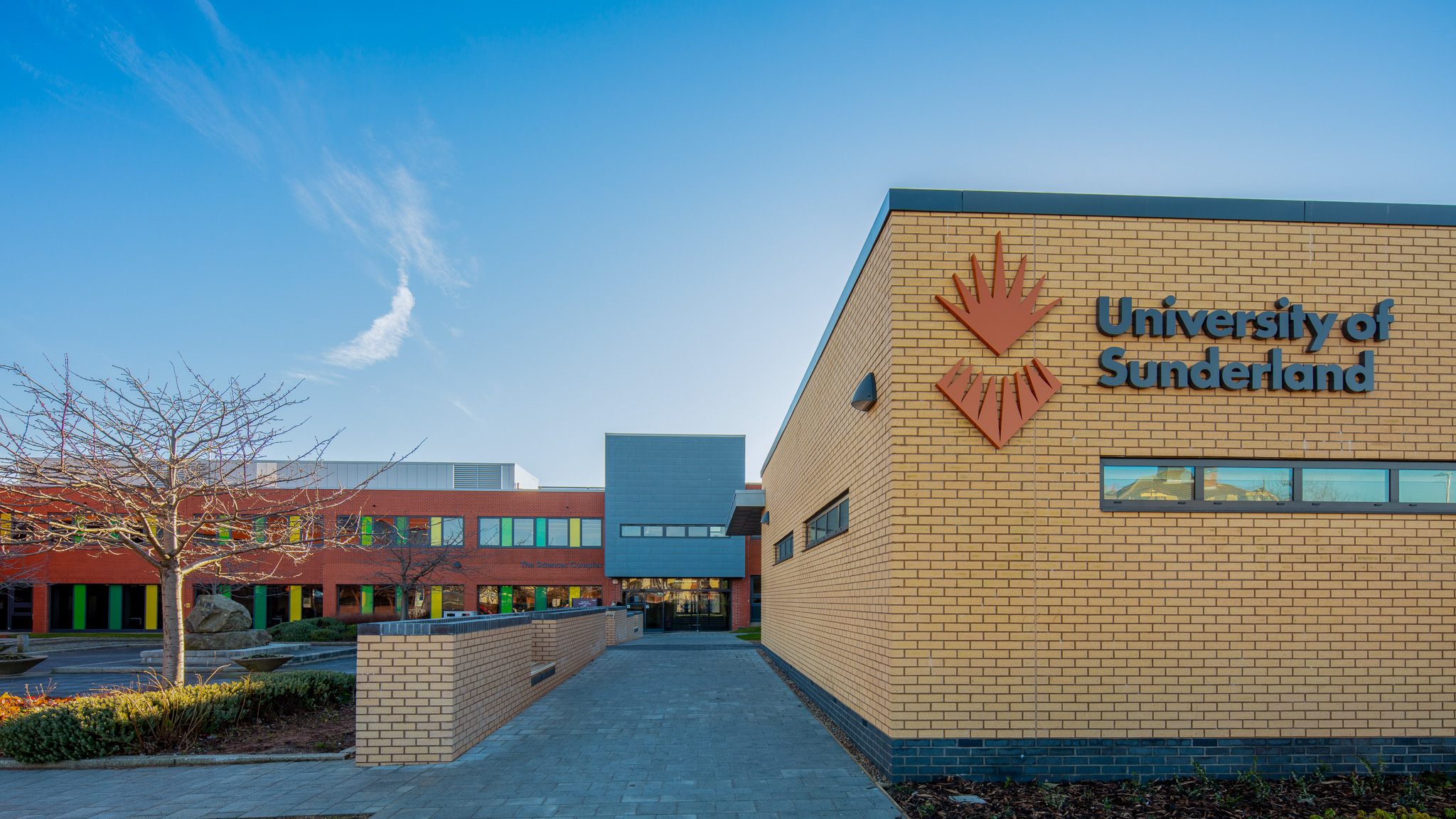 Outside long shot of the Cadaveric Facility