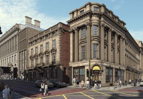 Planning permission granted for Grade 2* and Grade 2 listed buildings development in Newcastle-upon-Tyne