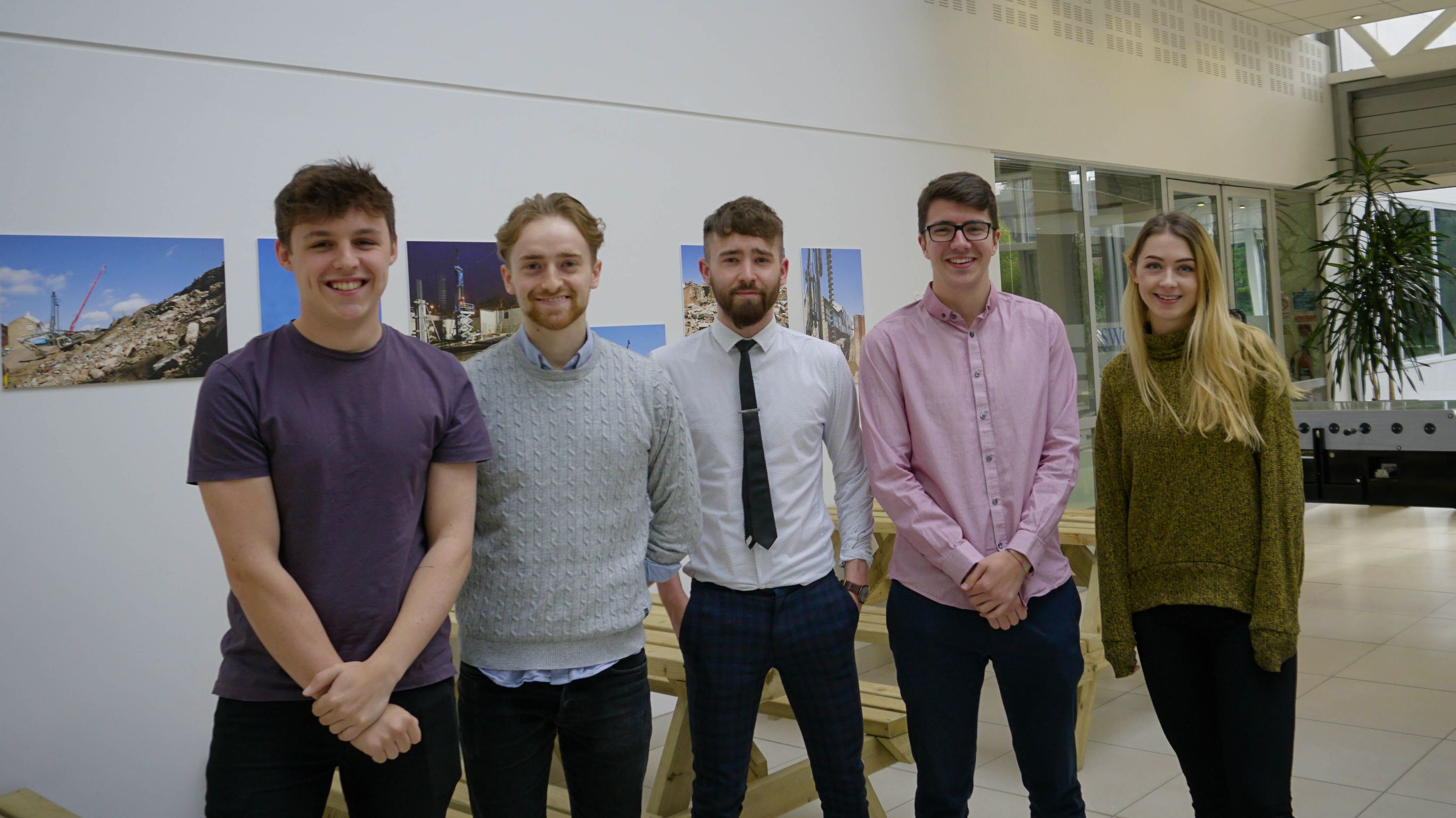 Space appoint five university graduates